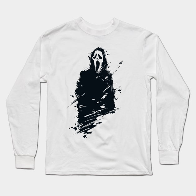 Scream Ink Long Sleeve T-Shirt by Dagui